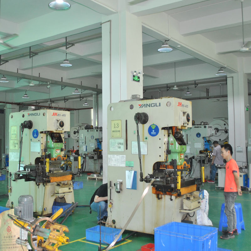 The production floor._HuiZhou Precise metal Products Co.,Ltd.