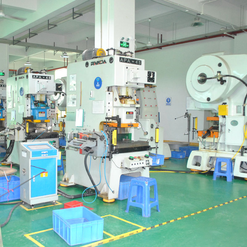 The production floor._HuiZhou Precise metal Products Co.,Ltd.