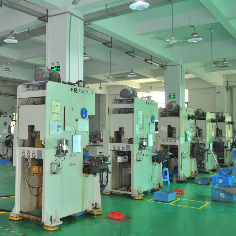 The production floor._HuiZhou Precise metal Products Co.,Ltd.